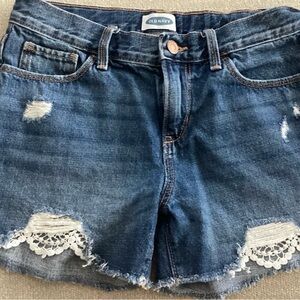 Old Navy girl’s denim shorts